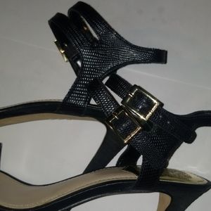 Vince Camuto | Shoes | Black Vince Camuto Strappy Heels | Poshmark